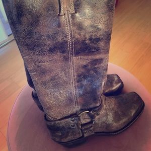 Frye Harness Boots